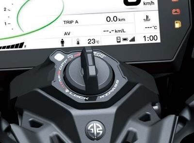 Motocykl Kawasaki Ninja H2 SX zlato-černá / 2026