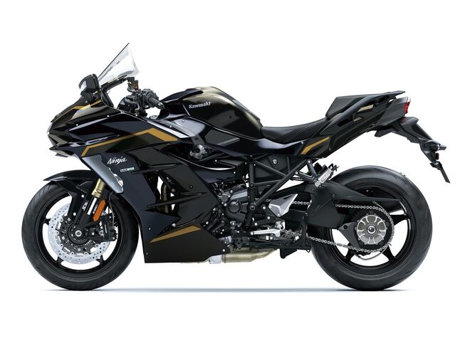 Motocykl Kawasaki Ninja H2 SX zlato-černá / 2026