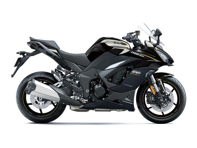 Motocykl Kawasaki Ninja 1100SX zlato-černá / 2026