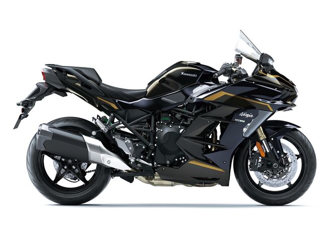 Motocykl Kawasaki Ninja H2 SX zlato-černá / 2026