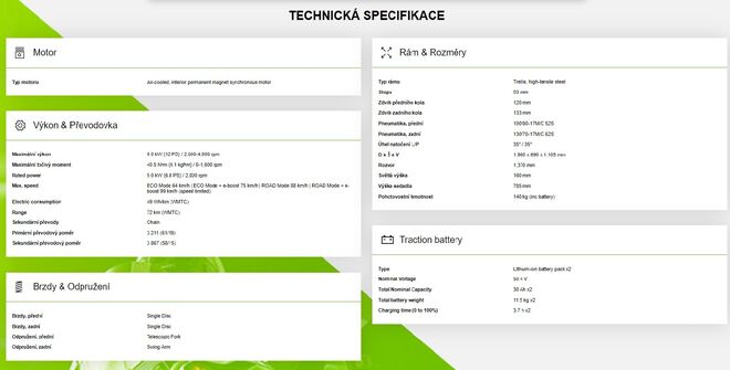 Motocykl Kawasaki Ninja e-1 stříbrná / 2024