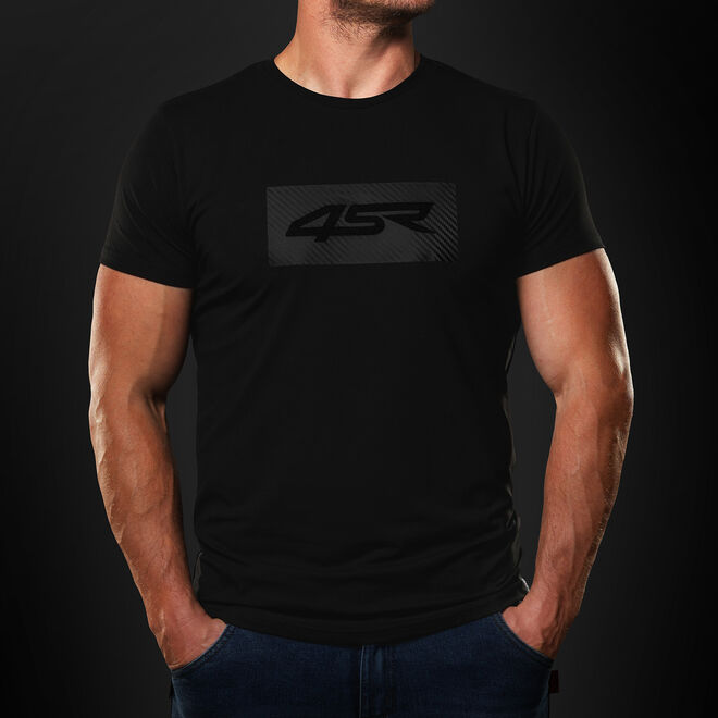 Tričko 4SR Logo Carbon Black