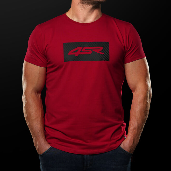 Tričko 4SR Logo Carbon Red Tričko 4SR Logo Carbon Red