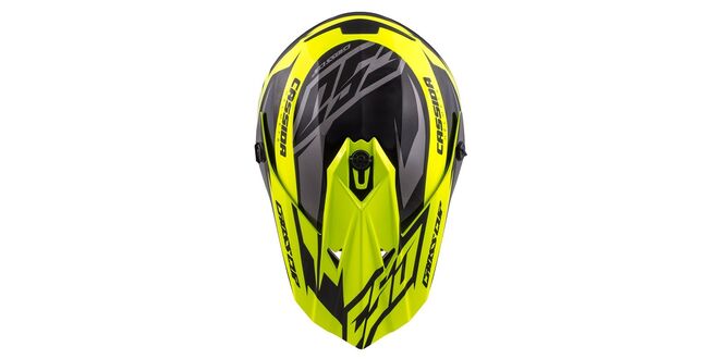 Helma Cassida Cross Two dětská žlutá fluo-černá-šedá Helma Cassida Cross Two dětská žlutá fluo-černá-šedá