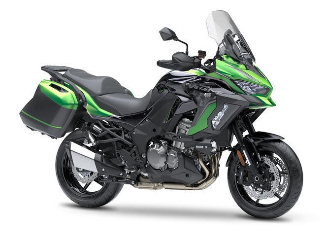 Motocykl Kawasaki Versys 1000 S zelený / 2022