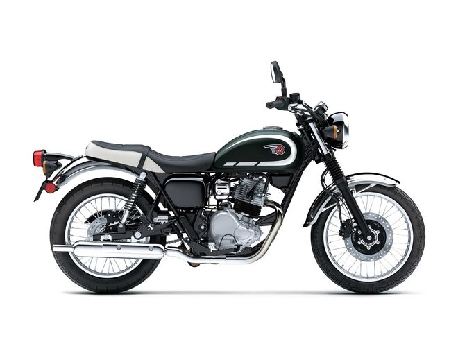 Motocykl Kawasaki W230 zelená matná / 2026