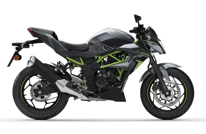 Motocykl Kawasaki Z125 šedá / 2023
