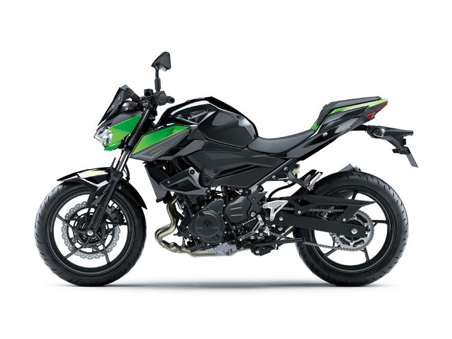Motocykl Kawasaki Z400 zelená / 2023