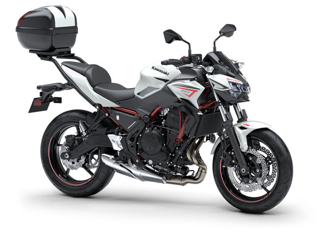 Motocykl Kawasaki Z650 bílá / 2022