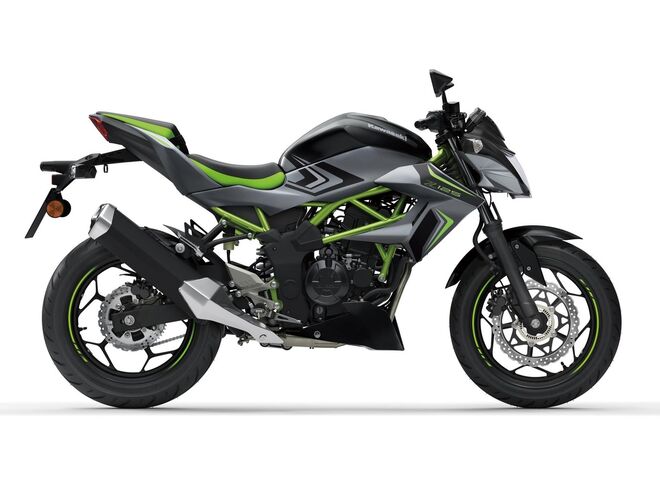 Motocykl Kawasaki Z 125 šedá / 2026