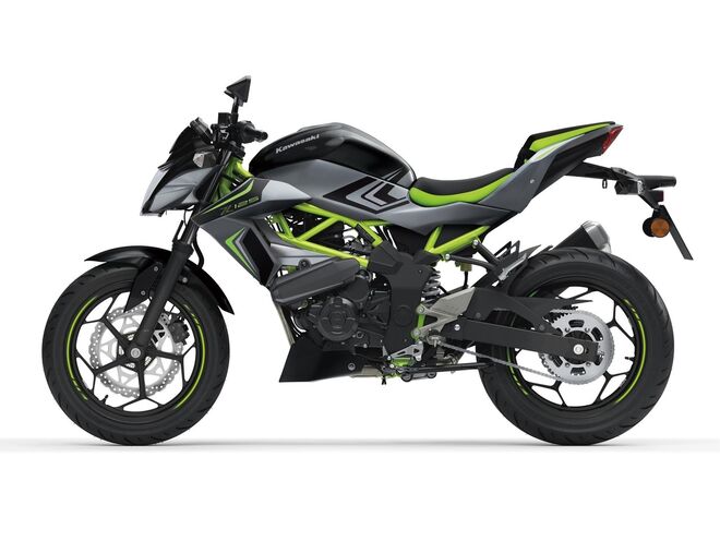 Motocykl Kawasaki Z 125 šedá / 2026