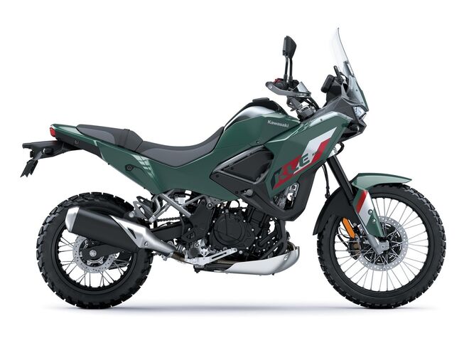 Motocykl Kawasaki KLE 500 SE zelený / 2026 Motocykl Kawasaki KLE 500 SE zelený / 2026
