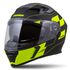 Helma Cassida Integral 3.0 Roxor černá matná-žlutá fluo-šedá
