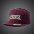 Kšiltovka 4SR Bordeaux Snapback