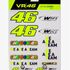Samolepky Valentino Rossi VR46 WRT velké 498003